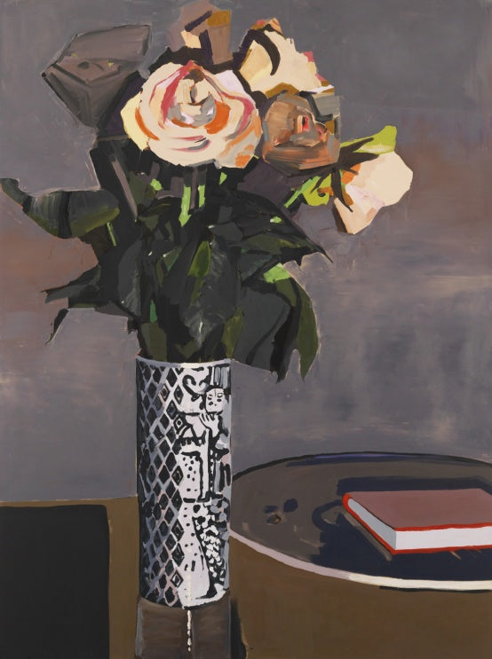 Roses in Bjorn Wiinblad Vase